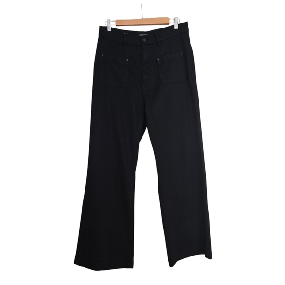 DL1961 DL Vintage Hepburn Wide Leg High Rise Black Tide Jeans Wardrobe essential - Picture 3 of 16
